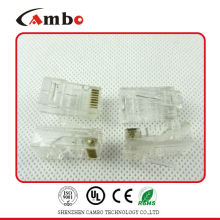 Made in China Modular Connector Cat5 Rj45 Vergoldung 8P8C